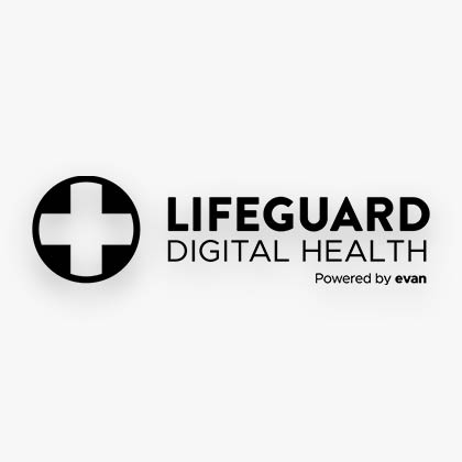 Lifeguard Logo Black and White Horizontal