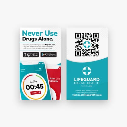 Lifeguard App QR Cards, Thumbnail